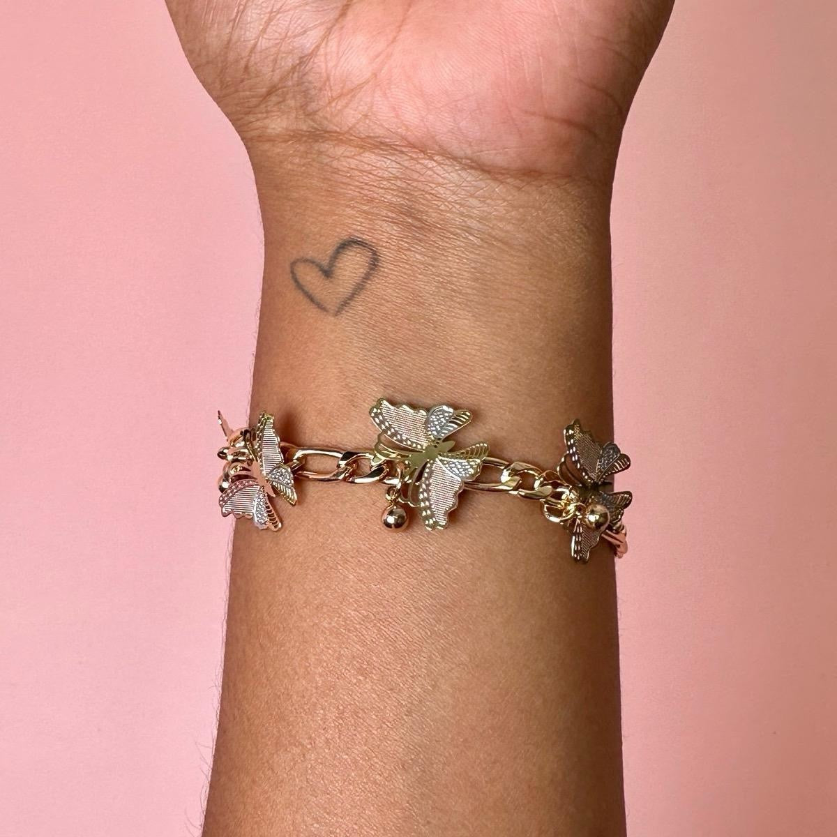 Dangle Butterfly Bracelet