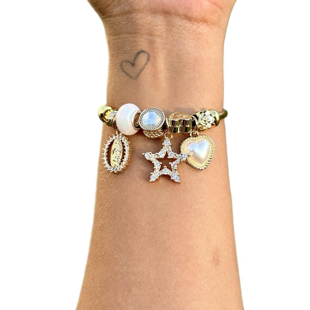 Virgencita Charm Bracelet