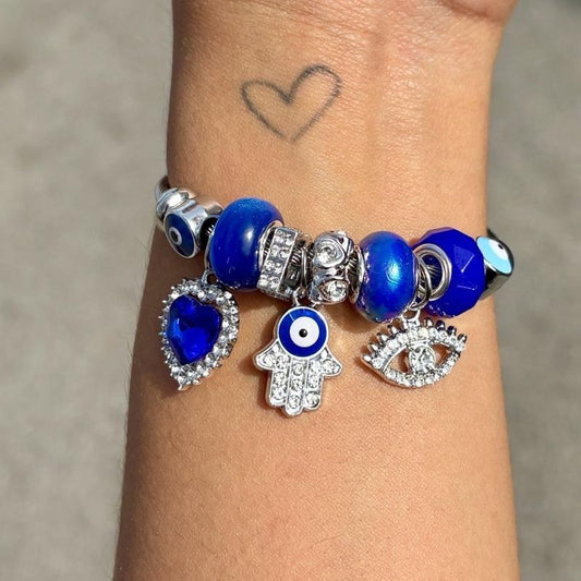 Evil Eye Charm Bracelet