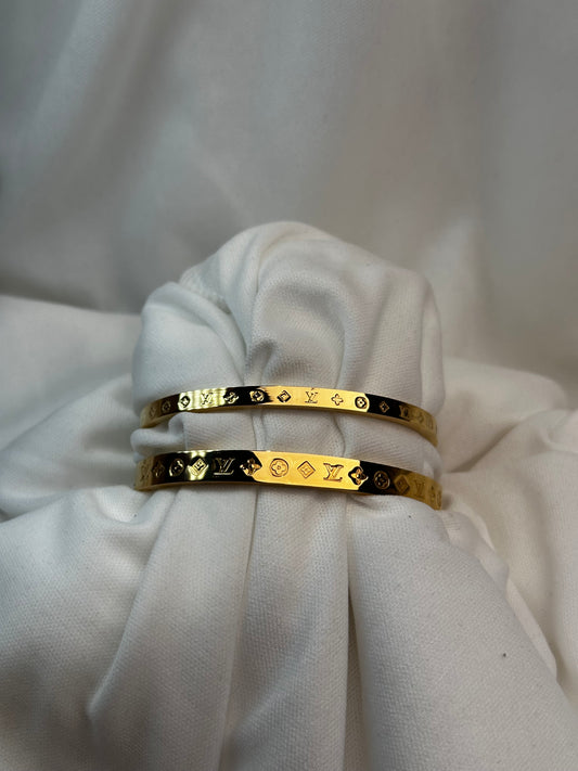LV Letter Bangle