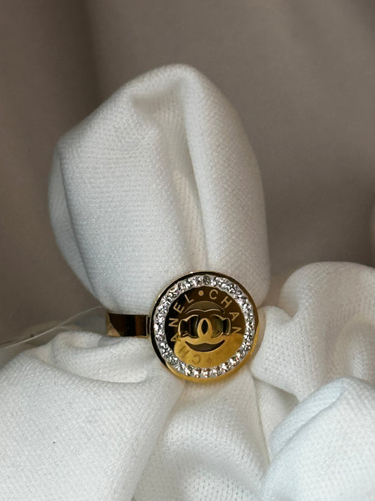 Chanel Circle Ring (Rose Gold, & Gold)