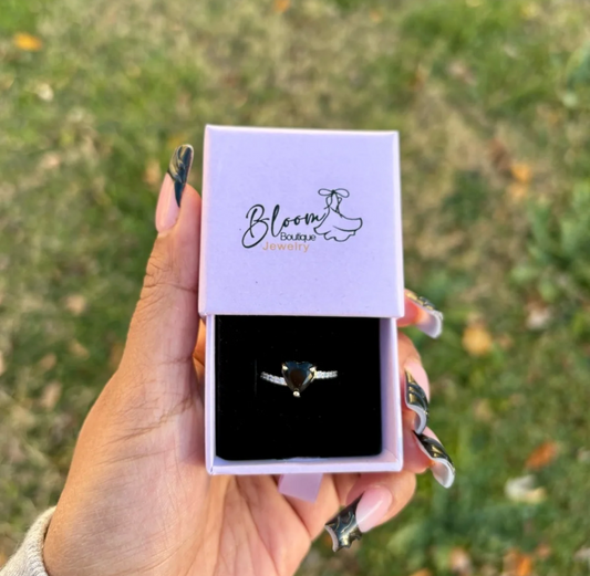 Adjustable Heart ring