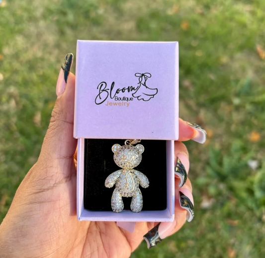 Teddy bear necklace