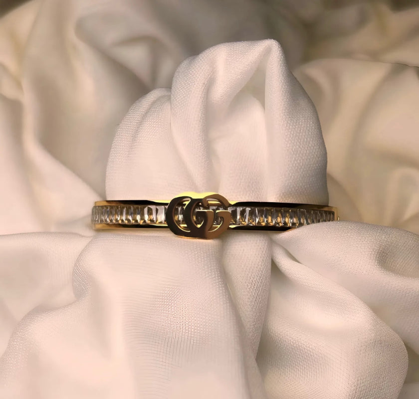 GG Inspired Bling Bangle