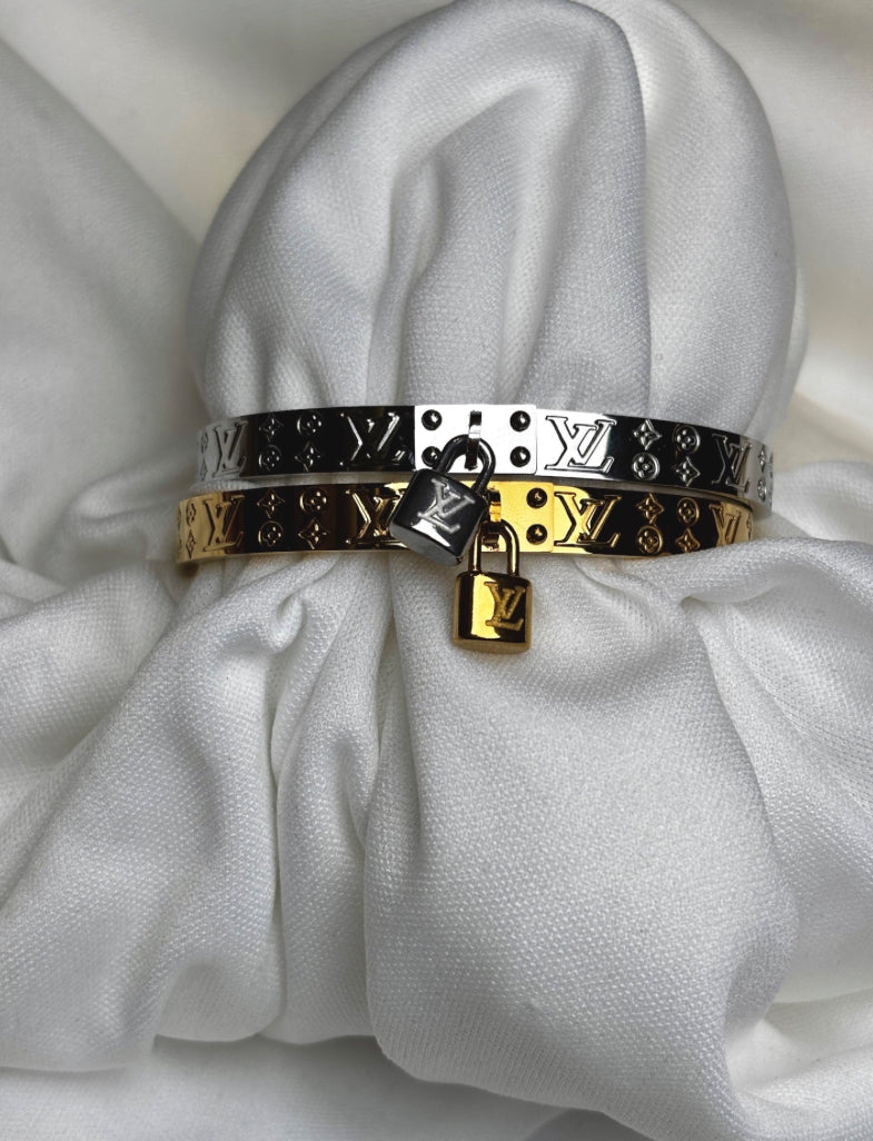 LV Lock bangle