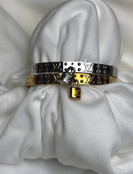 LV Lock bangle