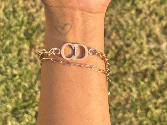 CD Rose Gold bracelet