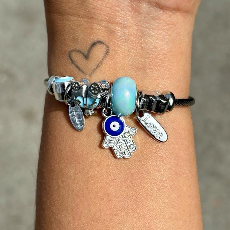 Evil Eye Charm Bracelet