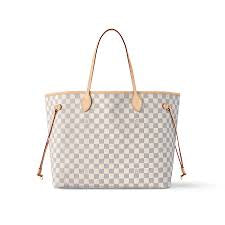LV Neverfull cream tote
