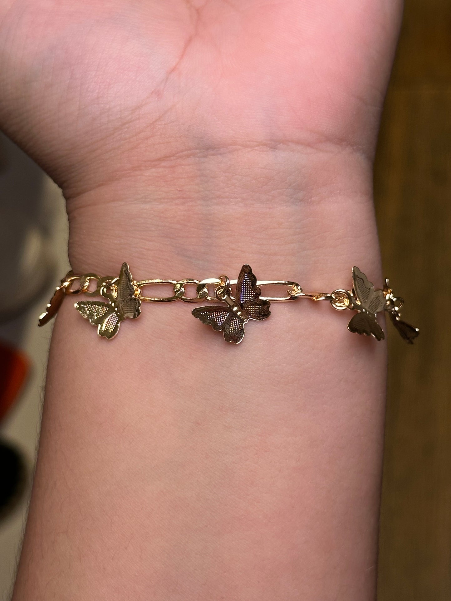 Dangle Butterfly Bracelet