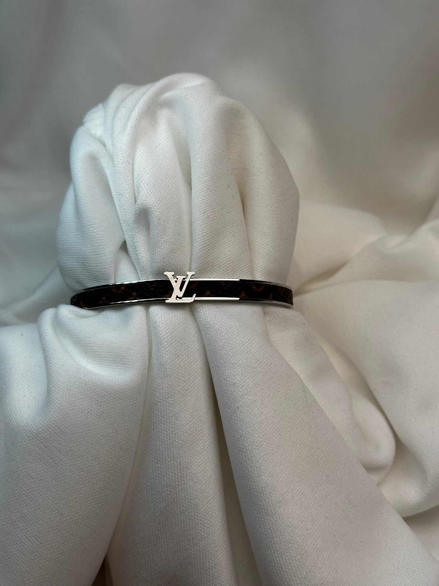 LV Leather Bangles