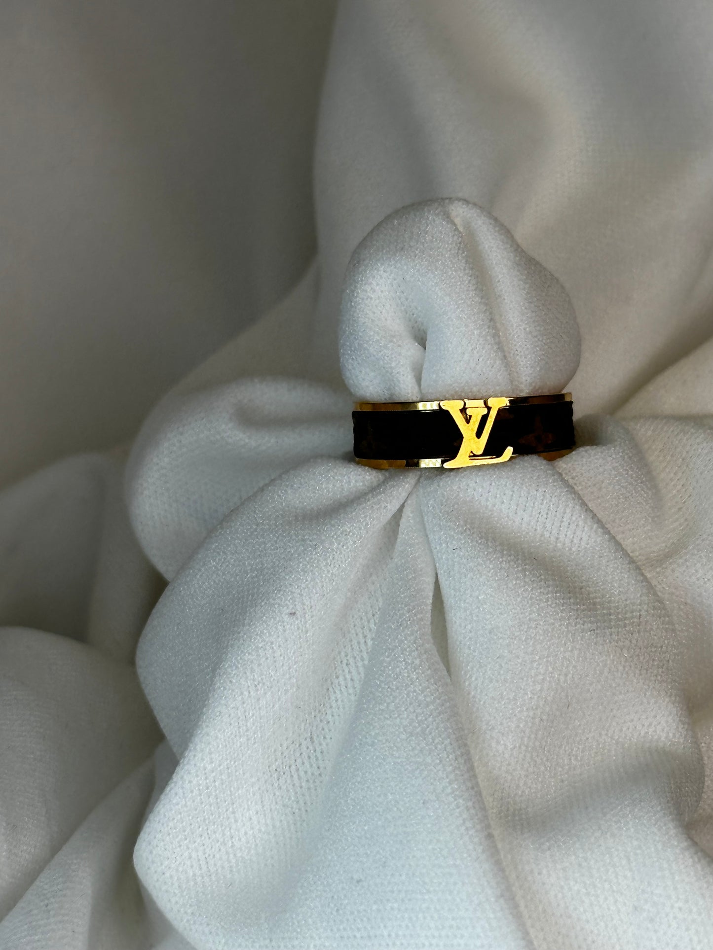 LV Leather Ring