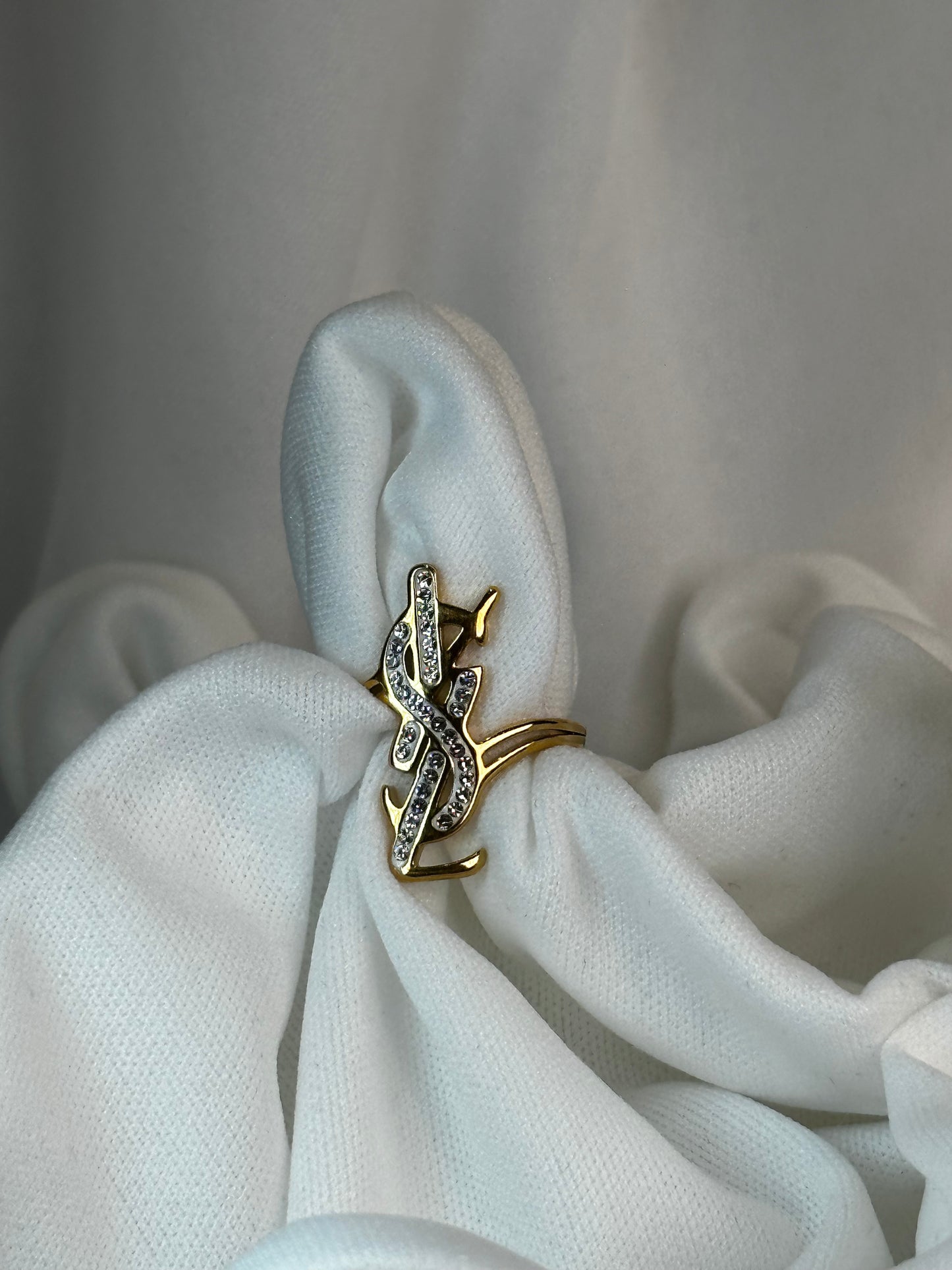 YSL Long Ring (Silver, & Gold)