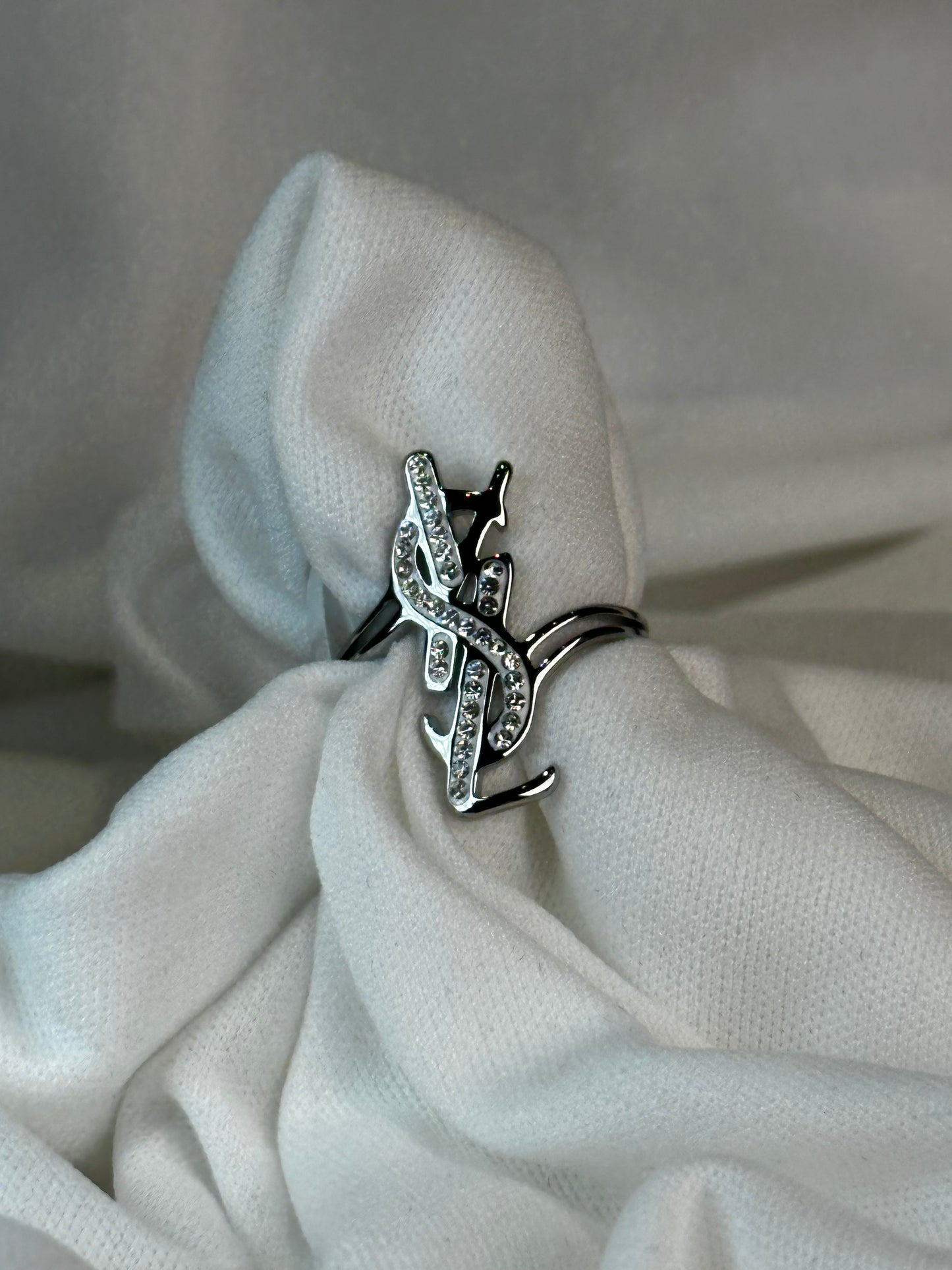 YSL Long Ring (Silver, & Gold)