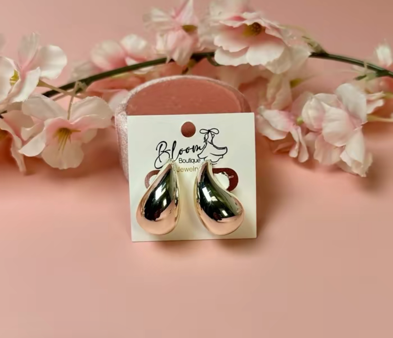 Tear drop earrings
