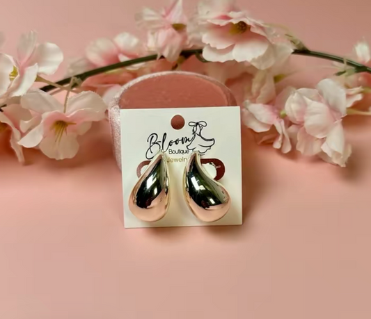 Tear drop earrings